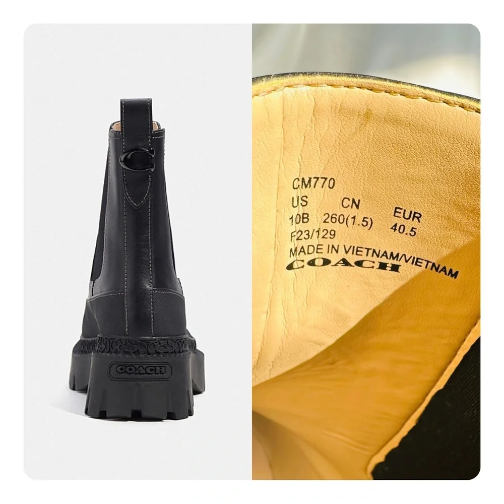 β
NWOT Coach Jayla Booties - Black β
- Picture 10 of 17